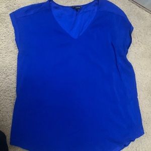 Express Blouse- Royal Blue